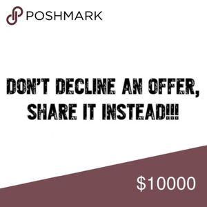 Bundle2Save. Don't decline,counter offer instead🛍